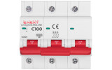Модульний автоматичний вимикач e.mcb.stand.100.3.C100 3р 100А C 10кА, E.NEXT зображення 2