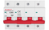 Модульний автоматичний вимикач e.mcb.stand.100.4.C80 4р 80А C 10кА, E.NEXT зображення 2