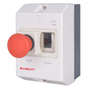 Корпус пластиковий IP54 з кнопкою "Стоп" e.mp.pro.box, E.NEXT міні-фото