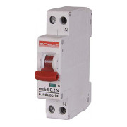Автоматичний вимикач e.industrial.mcb.60.1N.C10.thin, 1P+N 10 А характеристика C, E.NEXT міні-фото