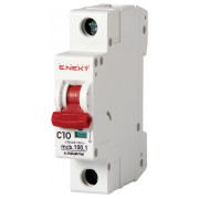 Автоматичний вимикач e.industrial.mcb.100.1.C10, 1P 10 А характеристика C, E.NEXT міні-фото