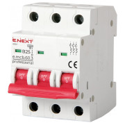 Автоматичний вимикач e.mcb.pro.60.3.B 25 new, 3P 25 А характеристика B, E.NEXT міні-фото