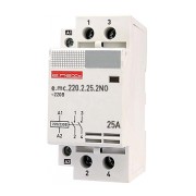 Контактор модульный e.mc.220.2.25.2NO, 2P 25 А 220 В 2НО, E.NEXT Контактор модульный e.mc.220.2.25.2NO, 2P 25 А 220 В 2НО, E.NEXT мини-фото