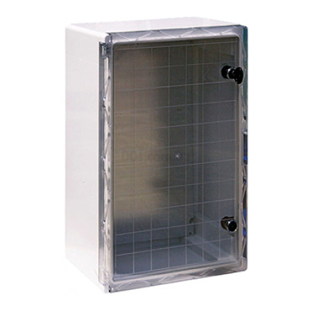 Корпус ударопрочный из ABS-пластика e.plbox.400.600.200.tr 400×600×200мм IP65 с прозрачной дверцей, E.NEXT (CP5015) фото