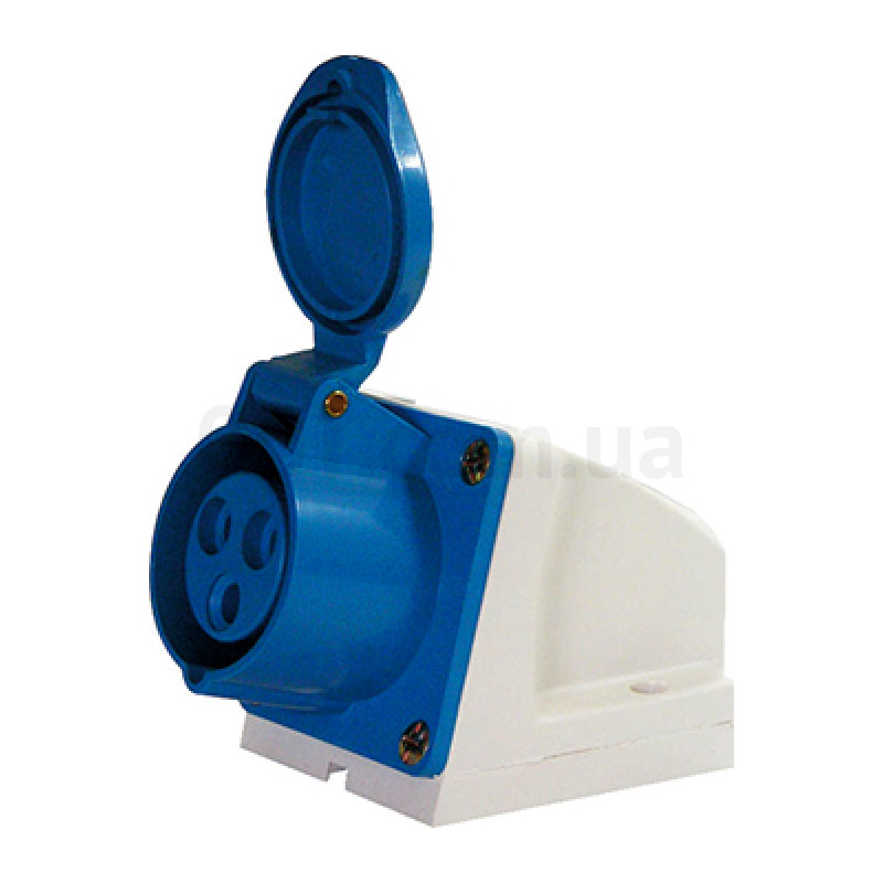 Силова розетка стаціонарна e.socket.pro.5.32 (125) 3P+N+PE 32А 380В ...