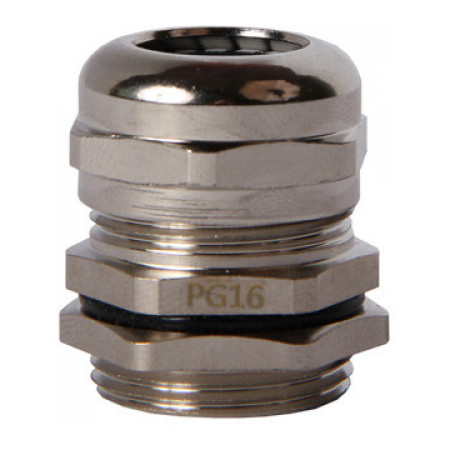 Ввод кабельный латунный герметичный e.met.pg.stand.16 диаметр кабеля 10-14 мм IP54, E.NEXT (s051011) фото