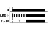 Диаграмма работы реле времени E.NEXT e.control.t16 изображение