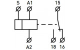 Умовне графічне позначення імпульсного реле E.NEXT e.control.i01 зображення