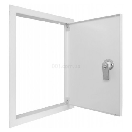 Дверцята металеві ревізійні 200×300мм з замком e.mdoor.stand.200.300.z, E.NEXT (s0100054) фото