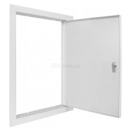 Дверцята металеві ревізійні 400×600мм з замком e.mdoor.stand.400.600.z, E.NEXT (s0100061) фото