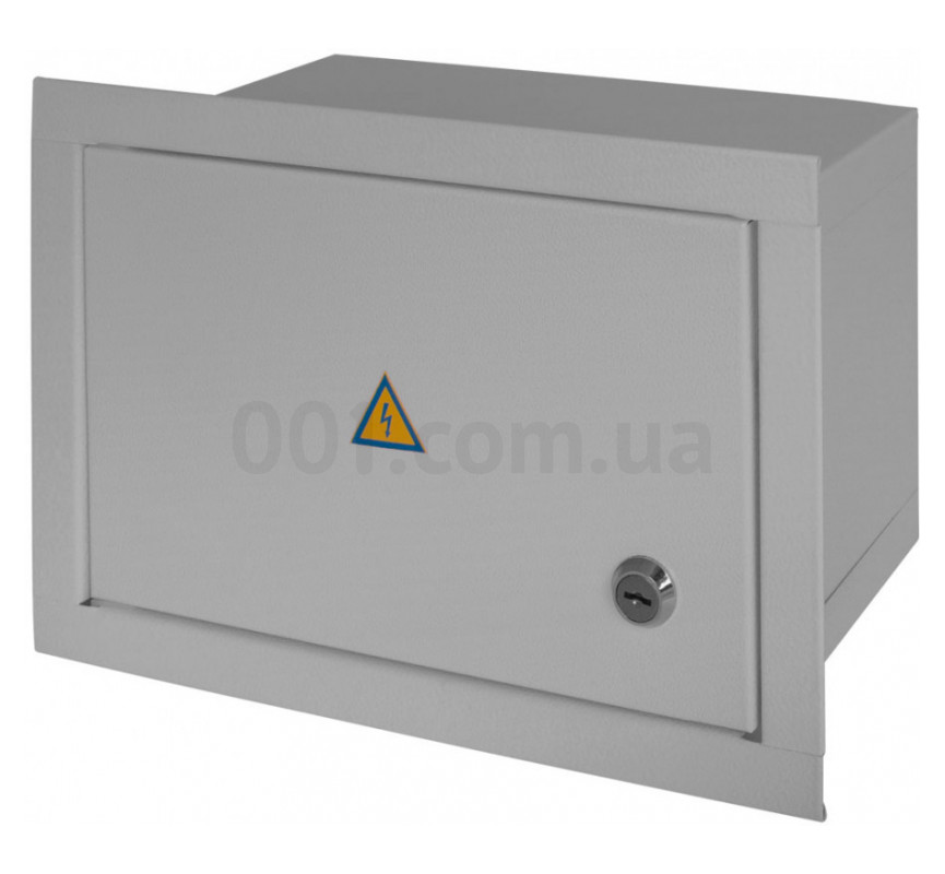 Корпус e.mbox.stand.w.12.z металевий під 12 модулів вбудовуваний з