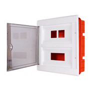 Корпус пластиковий 24-модульний e.plbox.stand.w.24 вбудовуваний, E.NEXT міні-фото