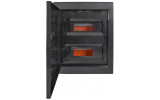 Корпус пластиковий на 24 модулів e.plbox.pro.w.24b.black вбудований чорний з непрозорими дверцятами IP40, E.NEXT зображення 4