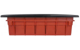 Корпус пластиковий на 24 модулів e.plbox.pro.w.24b.black вбудований чорний з непрозорими дверцятами IP40, E.NEXT зображення 8