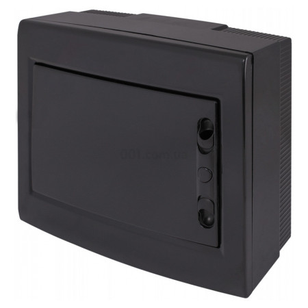 Корпус пластиковый на 12 модулей e.plbox.pro.n.12b.black навесной черный с непрозрачной дверцей IP40, E.NEXT (CP32912B) фото