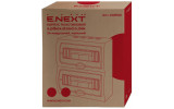 Корпус пластиковый 24-модульный e.plbox.stand.n.24k навесной, E.NEXT изображение 6 (упаковка)
