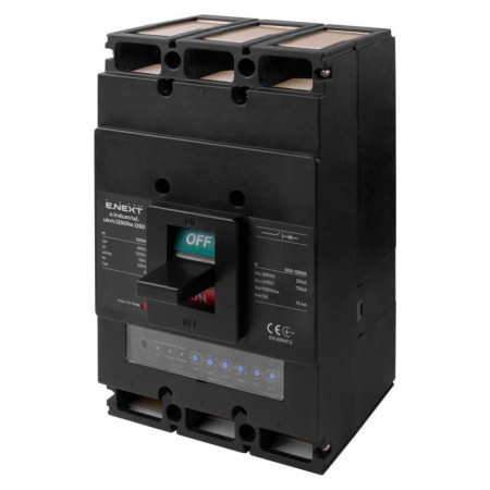 Шкафной автоматический выключатель e.industrial.ukm.1250Re.1250 с электронным расцепителем 3P 1250А, E.NEXT (i0770059) фото
