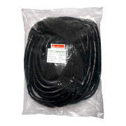 Спиральная обвязка для провода ∅8-60 мм e.spiral.stand.10.black (10 м) черная, E.NEXT мини-фото