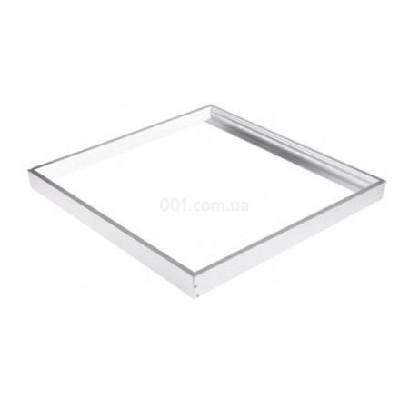 Рамка для монтажу на поверхню e.LED PANEL.600.frame.white 600×600мм біла, E.NEXT (l0850010) фото