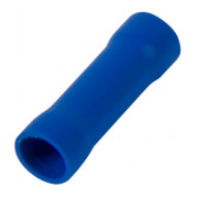 Гільза з'єднувальна ізольована 0.5-1.5 мм² синя (упаковка 100 шт.) e.splice.stand.bv.1.blue, E.NEXT міні-фото