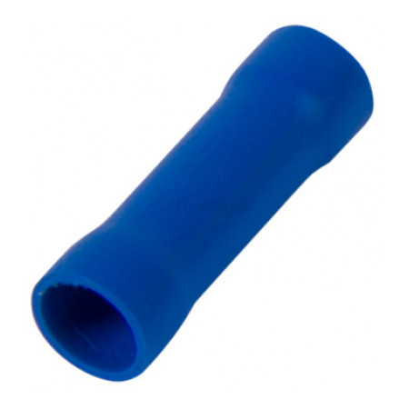 Гильза соединительная изолированная 0.5-1.5 мм² синяя (упаковка 100 шт.) e.splice.stand.bv.1.blue, E.NEXT (s4036004) фото