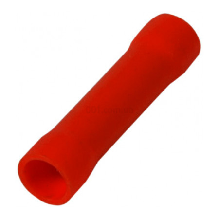 Гильза соединительная изолированная 0.5-1.5 мм² красная (упаковка 100 шт.) e.splice.stand.bv.1.red, E.NEXT (s4036001) фото