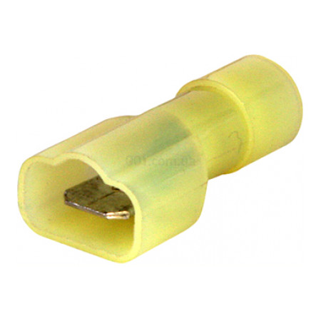 Накінечник з'єднувальний 4-6 мм² "тато" (упаковка 100 шт.) e.terminal.stand.mdfn5.5.250.yellow, E.NEXT (s4039005) фото