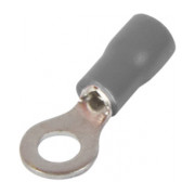 Наконечник кольцевой изолированный 1.5-2.5 мм² серый (упаковка 100 шт.) e.terminal.stand.rv2.2.8.grey, E.NEXT мини-фото