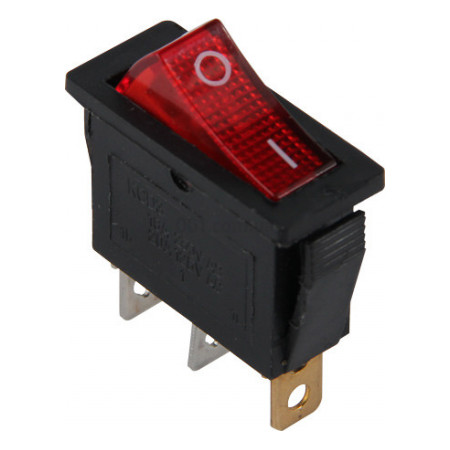 Перемикач клавішний 3 pin з індикацією e.switch.key.03, E.NEXT (s2040003) фото