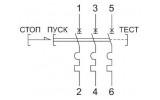 Автоматический выключатель защиты двигателя e.mp.pro.0.4, 3P In=0,4А Ir=0,25-0,4А, E.NEXT изображение 7 (схема)