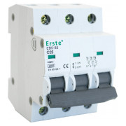 Автоматический выключатель EB5-63 3P 25А тип C 6кА, Erste Electric мини-фото