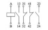 Електрична схема проміжних реле Етал РПЛ-122, РПЛ-122М, РПЛ-222М зображення