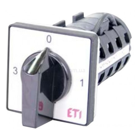 Переключатель кулачковый CS 16 98 U для измерения фазного тока (через ТТ) 16А, ETI (Словения) (4773095) фото