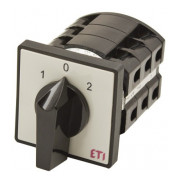 Переключатель кулачковый CS 40 11 U 3p «1-0-2» 40А реверсивный, ETI (Словения) Переключатель кулачковый CS 40 11 U 3p «1-0-2» 40А реверсивный, ETI (Словения) мини-фото