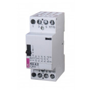 Контактор модульный R 25-04-R 25A 230V AC 4NC с ручным управлением, ETI мини-фото