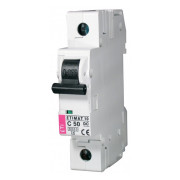 Автоматический выключатель ETIMAT 10 DC (6кА) 1P 50 А хар-ка C, ETI мини-фото