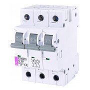 Автоматичний вимикач ETIMAT 6 (6кА) 3P 10 А хар-ка C, ETI міні-фото