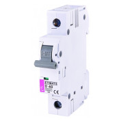 Автоматичний вимикач ETIMAT 6 (6кА) 1P 40 А хар-ка D, ETI міні-фото