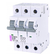 Автоматичний вимикач ETIMAT 6 (6кА) 3P 63 А хар-ка D, ETI міні-фото