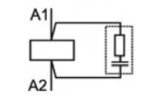 Фильтр "RC" RCCE-4 127-250В AC, ETI изображение 2 (схема)