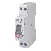 Диференційний автоматичний вимикач KZS-1M SUP B 16/0,03 тип A (6kA, верхнє підключення), ETI міні-фото