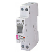 Диференційний автоматичний вимикач KZS-1M SUP C 6/0,03 тип A (6kA, верхнє підключення), ETI (Словенія) міні-фото
