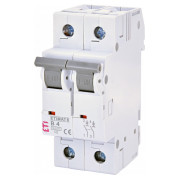 Автоматичний вимикач ETIMAT 6 (6кА) 2P 4 А хар-ка B, ETI міні-фото
