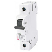 Автоматичний вимикач ETIMAT 10 (10кА) 1P 25 А хар-ка B, ETI міні-фото
