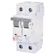 Автоматичний вимикач ETIMAT 6 (6кА) 1P+N 6 А хар-ка C, ETI міні-фото