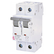 Автоматичний вимикач ETIMAT 6 (6кА) 2P 1,6 А хар-ка C, ETI міні-фото