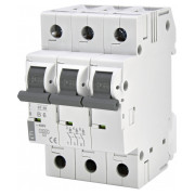 Автоматичний вимикач ST-68 (4,5 кА) 3p 6 А хар-ка B, ETI міні-фото