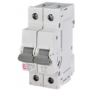 Автоматический выключатель ETIMAT P10/R-DC (10кА) 2P 6 A хар-ка C, ETI мини-фото