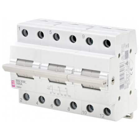 Перемикач навантаження SSQ 3100 (1-0-2) 3P 100A ETI (2421438