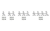 Перемикач навантаження SSQ 225 (1-0-2) 2P 25A, ETI зображення 3 (схема)